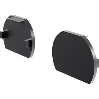 Заглушки для круглого магнитного шинопровода Exility Maytoni Accessories for tracks Exility TRAM034EC-R-41B