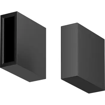 Заглушки для шинопровода Flexity, 2шт. Maytoni Accessories for tracks Flexity TRA200EC-11B