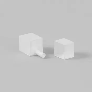 Заглушки LNM-1816-S-EC для гибкого неона 3D 18x16 мм. Maytoni Изгиб 3D 432049