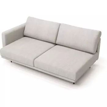 Завершение Ricadi левое 1700 ОГОГО (арт.729936), (Ткань,Рогожка/Бежевый) ОГОГО Обстановочка!