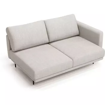 Завершение Ricadi правое 1400 ОГОГО (арт.762668), (Рогожка,Ткань/Бежевый) ОГОГО Обстановочка!