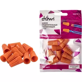 Зажим соединительный изолирующий 10 шт. duwi 26618 1 Duwi