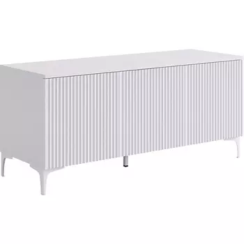 Зефир Тумба 115.01 Mebelson (ЛДСП,МДФ,Металл/Светлое дерево,Белый) арт.UL.115-M.103.01.3262