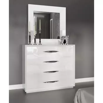 Зеркало белый Franco КАР1018БЕЛ