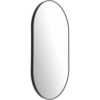 Зеркало декоративное Eglo Bani 425003 L600, B25, H1000, сталь, зеркальное стекло, чёрный