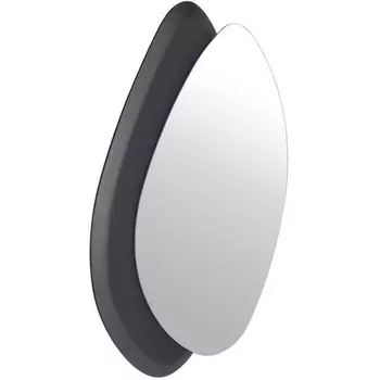 Зеркало декоративное Eglo Lioma 425051 L480, B20, H680, зеркальное стекло, дерево, чёрный