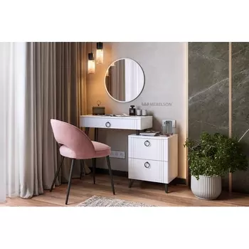 Зеркало Фортуна 1 Mebelson (Зеркало/Белый) арт.172545,0133