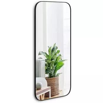 Зеркало Hola (МДФ,Зеркало/Черный) ОГОГО Обстановочка! арт.838250