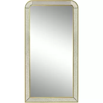 Зеркало напольное рама отделка антик 100*190см Garda Decor арт.19-OA-8173