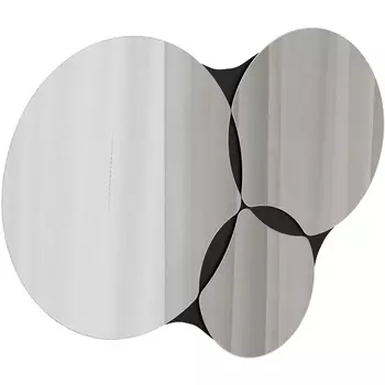 Зеркало настенное GORA MIRROR LEVE (Металл/Черный) арт.LEV01141