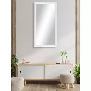 Зеркало настенное Ника белый 119,5 см x 60 см от фабрики Mebelik