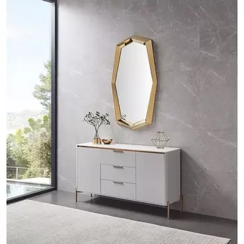 Зеркало S052 золото, шт ESF gold