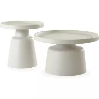 Журнальный стол Amora ОГОГО Обстановочка! (Металл/Белый) арт.930826