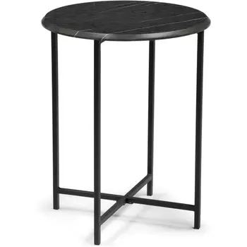 Журнальный стол мрамор черный / Woodville Грейс 516565