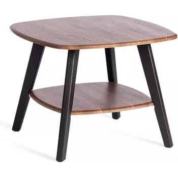 Журнальный стол Tetchair RIO (МДФ/Орех,Черный)