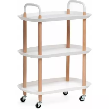 Журнальный стол Woodville Case 56х35х82 white (Пластик/Белый) арт.15800