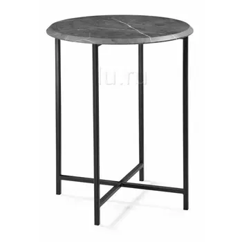 Журнальный столик Манеттия мрамор темно-серый (Woodville)