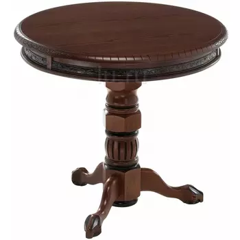 Журнальный столик Woodville Бернард орех с коричневой патиной 406090