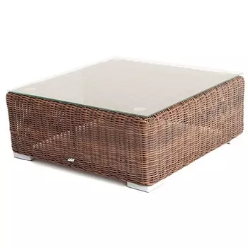 Журнальный столик плетеный, цвет коричневый 4SIS Лунго YH-S4019G brown