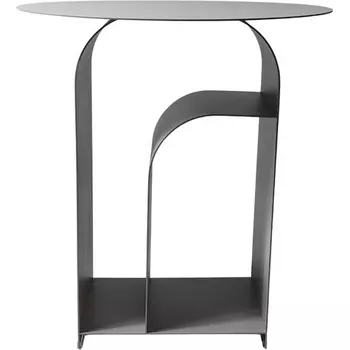 Журнальный столик Stool Group Arwel металл темно-серый арт.УТ000040313