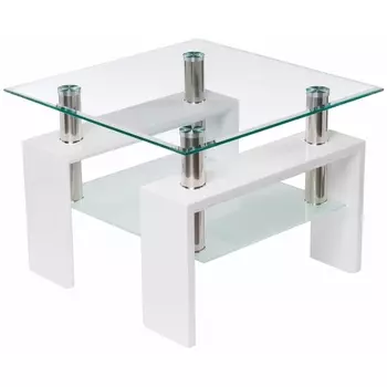 Журнальный столик Woodville ST-052 white 11808