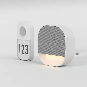 Звонок электрический бытовой (дверной) Белый Elektrostandard DBQ30 DBQ30M WL