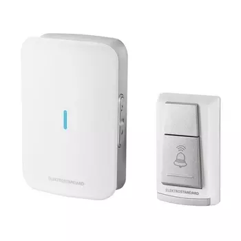 Звонок дверной беспроводной DBQ19M 36M IP44 Elektrostandard DBQ19 WL белый