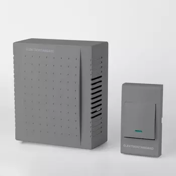 Звонок дверной DBQ26M WM Elektrostandard серый