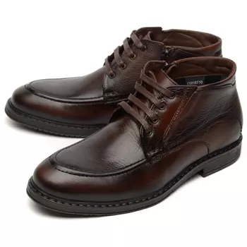 мужские ботинки натуральная кожа / байка corvetto