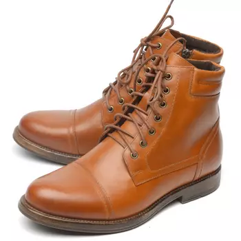 мужские ботинки натуральная кожа / байка марко