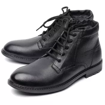 мужские ботинки натуральная кожа / натуральный мех corvetto