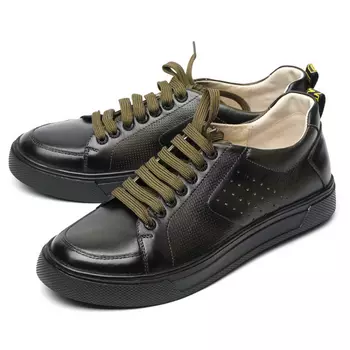 мужские кроссовки натуральная кожа corvetto