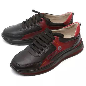 мужские кроссовки натуральная кожа corvetto