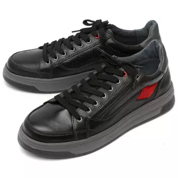 мужские кроссовки натуральная кожа corvetto