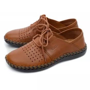 мужские мокасины с перфорацией натуральная кожа Gustav Gutmann