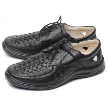 мужские полуботинки летние натуральная кожа никс