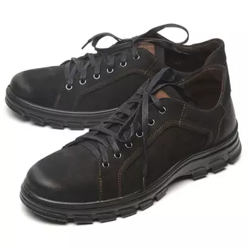 мужские полуботинки натуральная кожа нубук марко