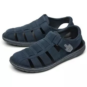 мужские сандалии натуральная кожа (нубук) росвест