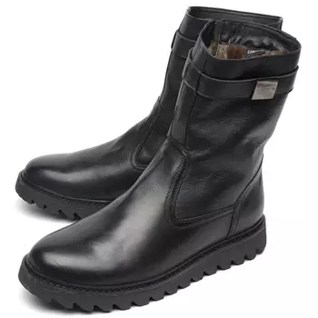 мужские сапоги натуральная кожа / натуральный мех corvetto