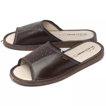 мужские тапочки натуральная кожа evalli