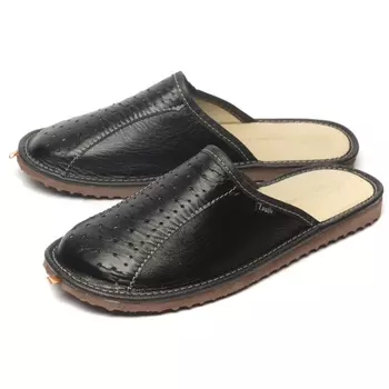 мужские тапочки натуральная кожа (замша) evalli