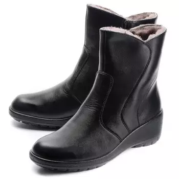 полусапоги натуральная кожа натуральный мех отико