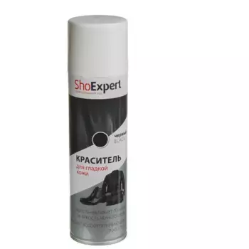 shoexpert аэрозоль-краска д/замши черная 250 мл