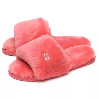 тапочки женские натуральный мех gugu