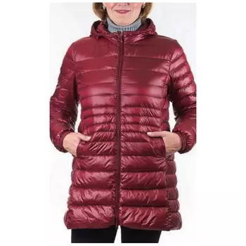 ультралёгкая пуховая куртка длинная l(42)-7xl(58)