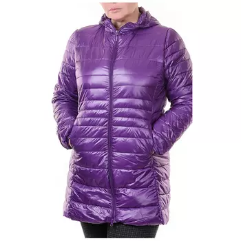 ультралёгкая пуховая куртка длинная l(42)-7xl(58)