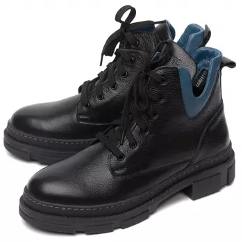 женские ботинки натуральная кожа / байка corvetto