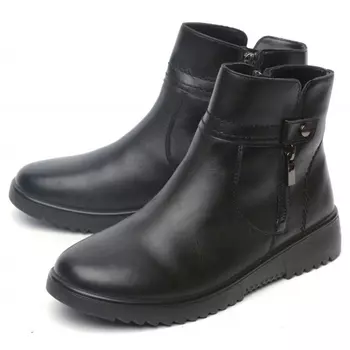 женские ботинки натуральная кожа / байка марко