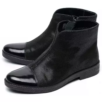 женские ботинки натуральная кожа / байка марко