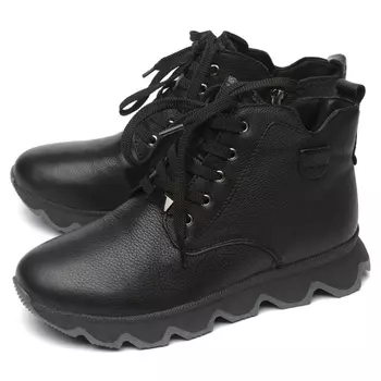 женские ботинки натуральная кожа натуральный мех gugu